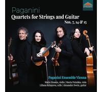 Paganini Ensemble Vienna – Niccolò Paganini: Quartetti per archi e chitarra n. 7, 14 e 15 – CD