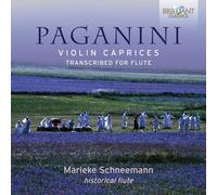 Nicolo Paganini Paganini: Violin Caprices Transcribed for Flute (CD) Album