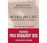 Nicolo-Peccavi: Ou l'affaire Dreyfus à Carpentras