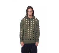 Nicolo Tonetto Army Cotton Men Sweater - L