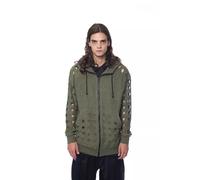 Nicolo Tonetto Army Cotton Men Sweater - S