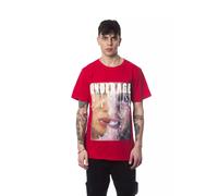 Nicolo Tonetto Red Cotton Men T-Shirt - L