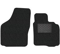 Nicoman Spaghetti Tappetini auto completamente su misura per tutte le stagioni, misura 2004-2009 Golf MK5 Hatchback/Estate】 (anteriore set 2 pezzi, nero)