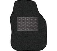 Nicoman Tappetino Auto Universale Antiscivolo antisporco Lavabile con Getto (Nero, Lato Destro, 1 Pezzo)