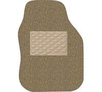 Nicoman - Tappetino universale antiscivolo per auto, lavabile a getto, colore: Crema o beige, lato destro, 1 pezzo
