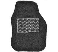 Nicoman Tappetino Universale per Auto, a Spirale, Antiscivolo, in Gomma PVC, Resistente, Impermeabile, Facile da Pulire, Colore Nero, Lato conducente, Piccolo, 1 Pezzo