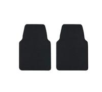 Nicoman Tappetino Universale per Auto Esagonale, Antiscivolo, Resistente, Impermeabile, Facile da Pulire, Nero, Set Anteriore, S, 2 Pezzi