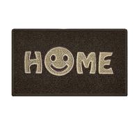 Nicoman Zerbino con Faccina Sorridente, Spaghetti, Marrone con Inserti Beige, 75x44cm