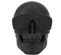 Nicoone Altoparlante Creativo Bluetooth a Forma Di Testa Del Cranio, Altoparlante Portatile Mini Altoparlante Stereo Senza Fili Bluetooth Stereo Voice Box