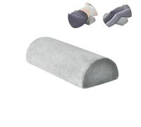 Nicoone Cuscino in memory foam a mezza luna, per poggiapiedi, poggia gambe, cuscino lombare per sostenere il dolore alla schiena, per chi dorme sul lato posteriore