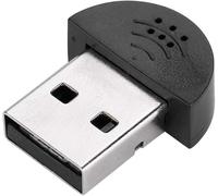 Nicoone Mini microfono, USB portatile Mini Studio Speech Microfono Registrazione Audio MIC Adattatore Per Computer PC Nero