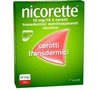 Nicorette 7 Cerotti Transdermici 10mg 16 Ore