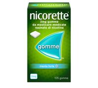 Nicorette Gomme 2 mg Nicotina Menta 105 Gomme Masticabili
