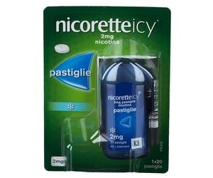 Nicorette NICORETTE ICY 20 pastiglie 2 mg flacone