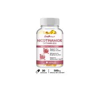 Nicotinamide Vitamina B3 500 mg - Antiossidante, Anti-invecchiamento