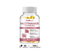 Nicotinamide Vitamina B3 500 mg - Antiossidante, Anti-invecchiamento