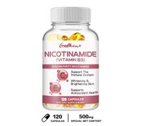 Nicotinamide Vitamina B3 500 mg - Antiossidante, Anti-invecchiamento