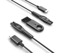 Nicpower Cavo di ricarica USB-C da 5 V per Philips Norelco 2000 2400 2600 3600 3900 5400 5000X 7200 i9000 Wet & Dry Serie 3000 5000 7000, per Phillips One Blade QP2724 QP224 834 Trimmer Rasoio