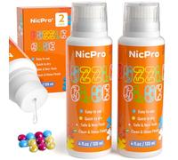 Nicpro 2 pezzi di colla per puzzle, 240 ml con testina in spugna, preserva i puzzle completati, asciugatura rapida, kit di colla per puzzle trasparente solubile in acqua per puzzle da 1000/3000/5000