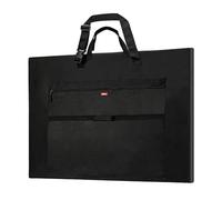 Nicpro borsa per portfolio artistica leggera 84.5 x 110 cm, impermeabile, con tracolla e maniglia, per opere d'arte, poster, schizzi, disegni, tele, fotografia, pannelli solari