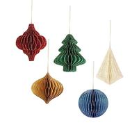 NICROHOME EUR Ornamenti natalizi 5 pezzi