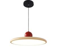 NICRX Lampadario Moderno UFO - Lampada a Sospensione LED 36W Dimmerabile,Altezza Regolabile con 3 Temperature di Colore,Plafoniera in Acrilico e Metallo per Sala da Pranzo,Soggiorno,Caffè (Bianco)