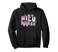 NICU Nurse Groovy Nursing Neonatal Intensive Care Unit Felpa con Cappuccio