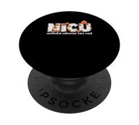 NICU Nursing Week Unità di terapia intensiva neonatale Infermiera PopSockets PopGrip Adesivo