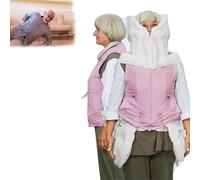 Nicvrea Gilet Airbag Anticaduta App,giletprotettivo per Anziani con Allarme/Posizionamento per Monitoraggio Remoto/chiediaiuto/Funzione Registrazione Sportiva,Pinkforfemale-L