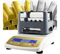 Nicvrea Kit Automatico per Il Test Dell'oro, Macchina per Il Test della Purezza Dell'oro per l'Industria Orafa, Banca, Industria dei Pegni, Laboratorio di Ricerca su Oro e Metalli Preziosi MDJ-600K