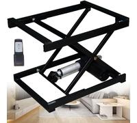 Nicvrea Tavolo Elevatore Elettrico a Forbice con Telecomando, Tavolo Elevatore Elettrico per Tavolino da caffè, Altezza Regolabile, Tavolo Elevatore a Forbice Smart Lift Top Wireless