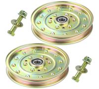 NIDAIFEI Confezione da 2 pulegge folli 1-633109, ricambio per puleggia folle piatta eXmark 116-4667, eXmark 126-7685, puleggia eXmark 1-633109 per puleggia Toro Z Master 60" modello 74246, puleggia