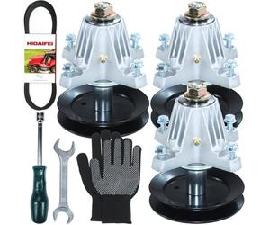 NIDAIFEI Confezione da 3 pezzi 918-06980 di gruppo mandrino con 954-05078 per Cub Cadet XT1-GT50, XT1 GT50, XT1GT50, Craftsman/MTD G8200, G8300, Troy-Bilt Super Bronco 50 trattori da prato