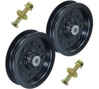 NIDAIFEI Kit puleggia folle 753-08171, confezione da 2 pezzi, sostituisce MTD 753-08068, 753-08068A, 756-04129, puleggia folle 756-04129B, 756-04129C, 75604129B, YS-756-041299B per Cub Cadde. et