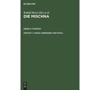 Nidda (Unreinheit der Frau) (Copertina rigida)