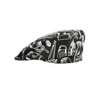 Nidddiv Berretto da donna invernale unisex per adulti, cappello da basco catering cucina cameriere berretto da sci adesivo, grigio., Taglia unica