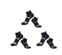 Nidddiv Calzini Gatto Assorbe il sudore e lo sport e il tempo libero Top Shallow-Mouth Season Calzini Corti da Uomo, Set di 3 Calzini da Vino da Donna, Nero , Taglia unica