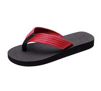 Nidddiv Infradito da uomo Sandali sportivi Comfort Bottom Beach Pool Slides per uomo Morbido tappetino da yoga Taglia 6.5-9.5 Pantofole leggere tinta unita Pantofole casual unisex Pantofole casual