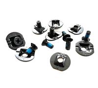 Nidecker Attacchi Da Snowboard Set Viti & Rondelle Disco Nero - Ricambi