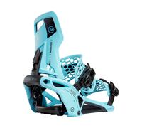 Nidecker - Attacchi da snowboard - Supermatic Cyan in Nylon - Taglia L - Blu
