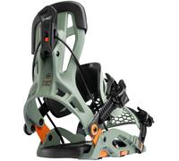 Nidecker Flow Fuse Hybrid Operatori di Hedge Attacchi Snowboard Cachi Verde