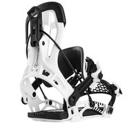 Nidecker Flow NX2 Hybrid Lega Da Snowboard Da Uomo Heckeinsteiger Bianco NUOVO