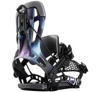 Nidecker Flow NX2 Hybrid Uomo Attacchi Snowboard Operatori di Hedge Space Black