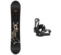 Nidecker - Snowboard freestyle all-mountain Uomo - Pack Sensor Mons 2026 per Uomo in Legno - Nero