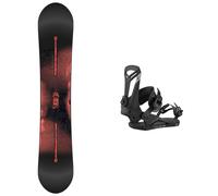 Nidecker - Snowboard freestyle all-mountain Uomo - Pack Sensor Pro 2026 per Uomo in Legno - rosso