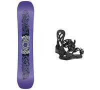 Nidecker - Snowboard freestyle - Pack Sensor Men 2027 in Legno - Viola