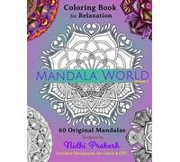 Nidhi Prakash Mandala Activity Book 60 Magnificent Original Mandal (Tascabile)