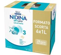 nidina optipro 3 liquido 6 pezzi da 1 litro