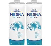 Nidina OPTIpro 4 Latte Liquido 2x1000 ml Soluzione orale