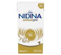 NIDINA SUPREMEPRO 1 Latte per Lattanti Liquido dalla Nascita 12 brick 300ml | Formula per lattanti dalla nascita, liquida pronta all'uso. 12 pratici brick da 300ml (3,6 litri)